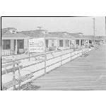 Rockaway Beach: Existing conditions, B53 and B54 Streets, Bungalows with sign