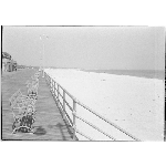 Rockaway Beach: Existing conditions, B60 Street looking East, boardwalk